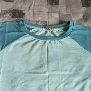 Cyan Blue Tshirt