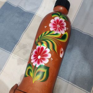 Earthen Terracotta Water Bottle