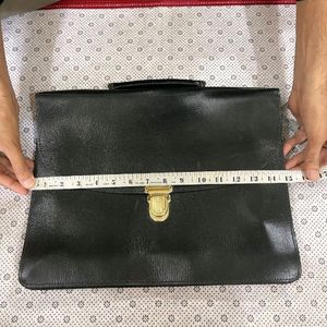 Original Leather Fire Tested Laptop Cum Office Bag