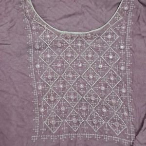 lavender short kurti