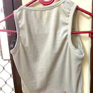 Beige Tank Top