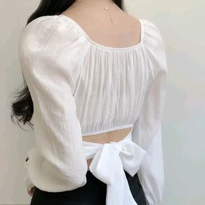 Women Stylish Solid Top