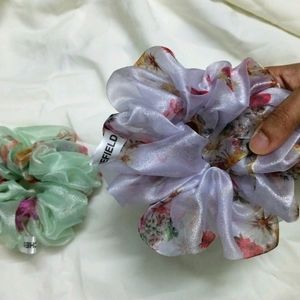 Organza Scrunchies (Set Of 2)