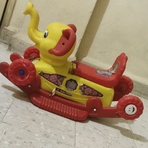 2 In 1 Elephant Rocking N Riding