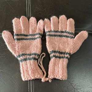 Combo Of Cute Woollen Gloves And Socks