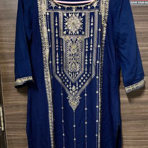 Blue Aurelia Kurti!