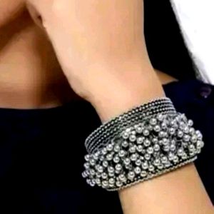 Alloy Silver Bangle