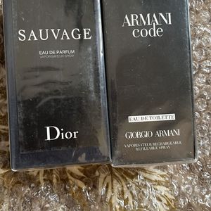 Dior Nd Armani Perfum