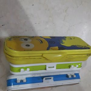 Combo Of Used Pencil Boxes