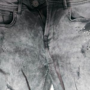 Black Rugged Jeans