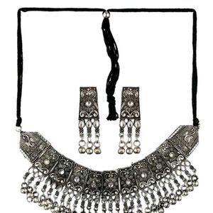 Oxidised Jewellery Set