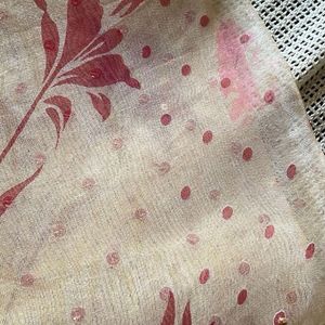 Floral Organza Saree