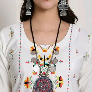 Beutiful White Kurti