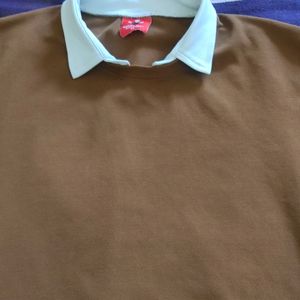 BROWN FULL T-SHIRT FOR MEN