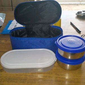 Lunch Bag With 3 Box