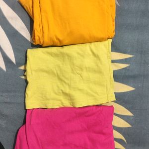 Pack Of 5 Multicolored T Shirts For Women