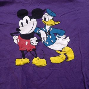 Two Cartoon Print T-shirt