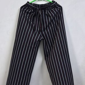 Black Striped Trouser