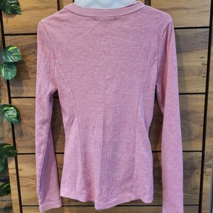 Warm Pink Top For Winters