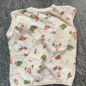 100% Cotton Newborn Clothes/ Jabla/T Shirt (0-3 Month)