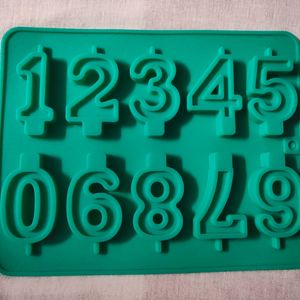 Silicone Numeric Candle Mould