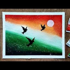 Tiranga Drawing Beauti Of India