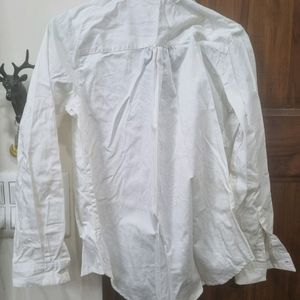 Here&Now White Formal Shirt