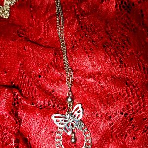 Butterfly Pendant Necklace