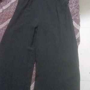 FULL BLACK PANT JUMPSUIT