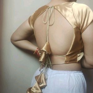 Golden Blouse Padded