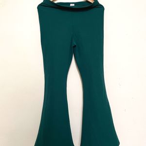 Bottle Green Bootcut Trouser