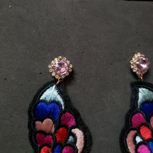 angel wing earring