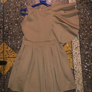 box pleated dress
