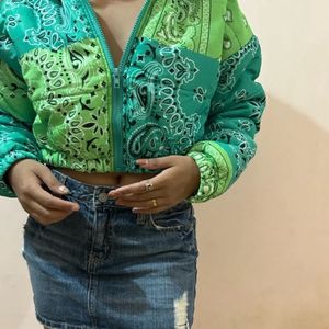 Urbanic Bandana Crop Jacket