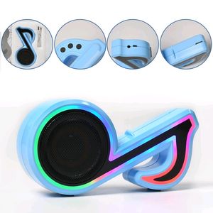 Mini Portable Music Note Shape Speaker BRAND NEW