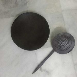 Iron Tawa With Pony for Frying