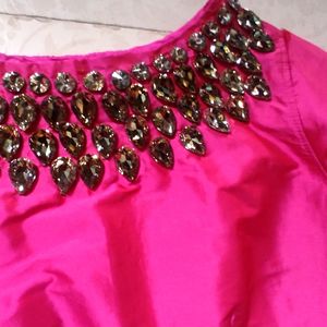 Party Wear, Gown, Size -L, Wear One Time