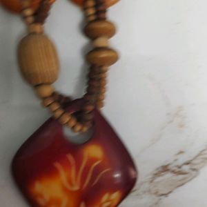 Tribal Wooden Pearl Jewellery