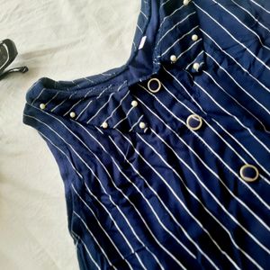 Navy Blue Top