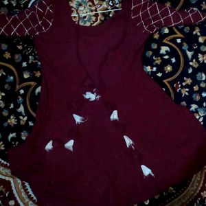 Anarkali Kurti  Back Less