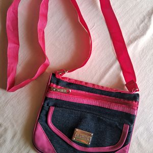 Denim Sling Bag