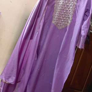 Embroidery Kurta Set With Dupatta