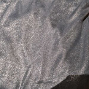 Shimmery Silver Saree