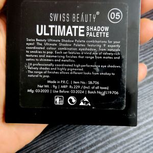 Swiss Beauty Ultimate Shadow Palette  05