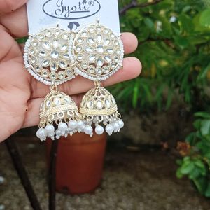 Jhumka With Pearl Drops 🆕🤍