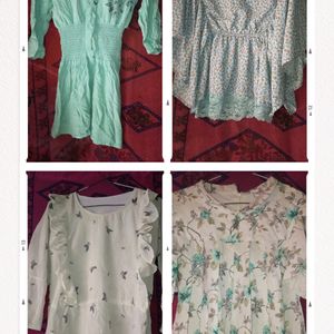 4 Dresses Combo Pack