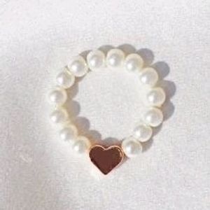 Heart Beaded Ring