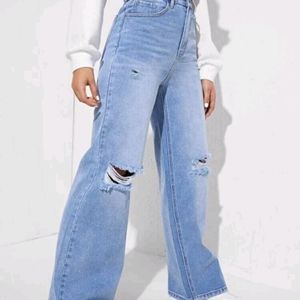 New Denim Ripped Jeans For Women