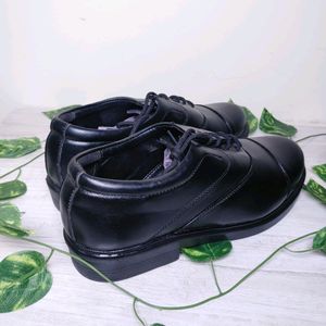 Men's Action Formal Black Shoe Size-8