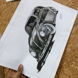 Volkswagen Beetle Sketch